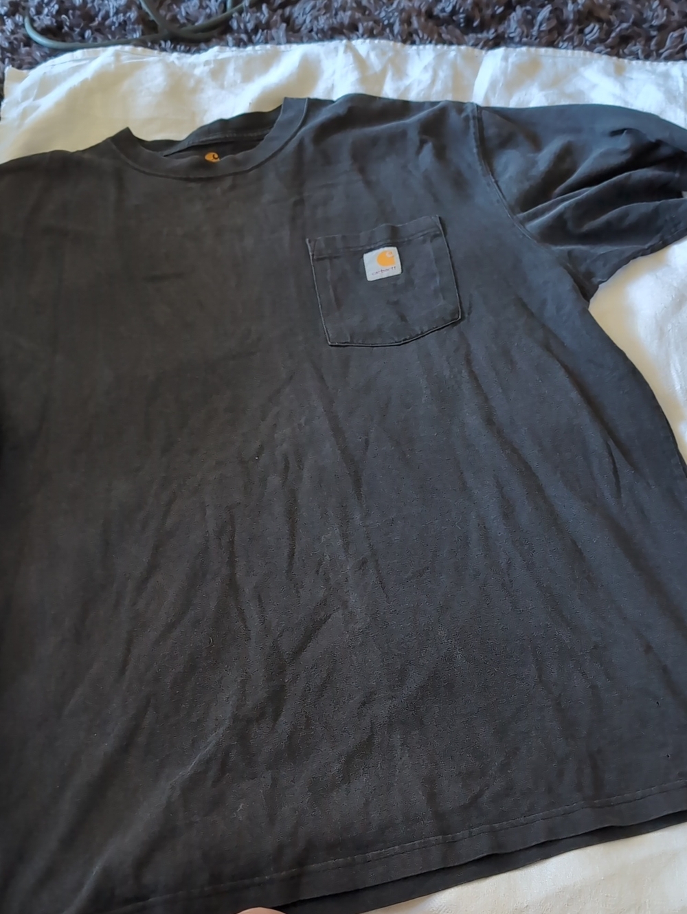 Carhartt Men’s Black Pocket T-Shirt